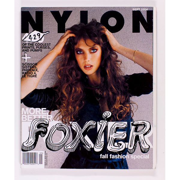 JESSICA MILLER Daryl Kerrigan SCISSOR SISTERS NYLON magazine Sep 2004