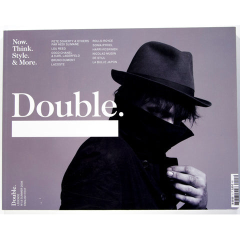 Pete Doherty Hedi Slimane DOUBLE Magazine ISSUE 15 Summer 2008