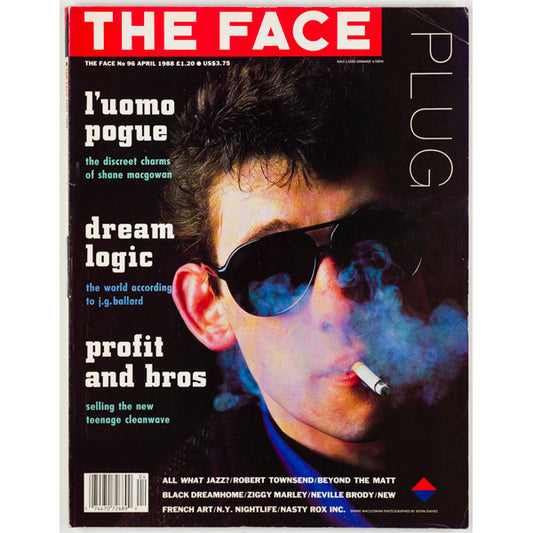 Shane MacGowan JG Ballard Robert Townsend The Face April 1988