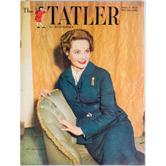 The Queens Coronation Mrs Hans Larive The Tatler Magazine 4th April 1956