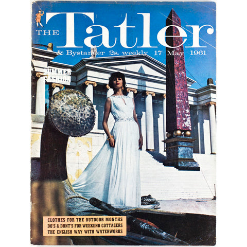 Greek Roman cover Tatler Magazine 17th May 1961