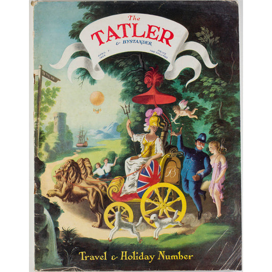 Travel & Holiday number PHILIP GOUGH The Tatler Magazine 7 April 1954