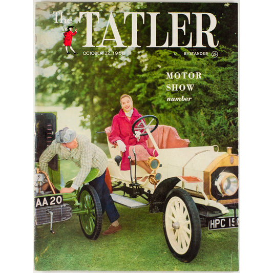 Motor Show Special Vintage Car The Tatler 22nd October 1958