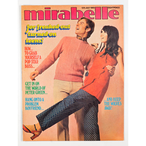 Peter Green Fleetwood Mac Mirabelle freaked out teen Magazine 1969