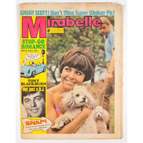 Tony Blackburn Not just a DJ Mirabelle teen Magazine 1967