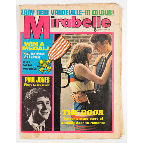 Paul Jones Vaudeville Mirabelle teen Magazine October 1967