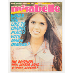 Marie Osmond Donnyland Donny Mirabelle teen magazine November 1973
