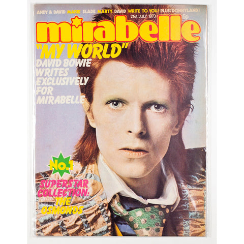 David Bowie  'My World' Mirabelle magazine 1973