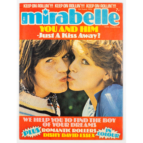 David Essex Mirabelle teen Magazine August 1975
