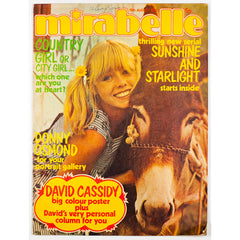 Donny Osmond David Cassidy Mirabelle Country girl cover August 1972