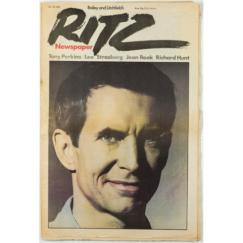 YSL HOMME Anthony Perkins Succchi Lee Strasberg Ritz Magazine No 32 1979