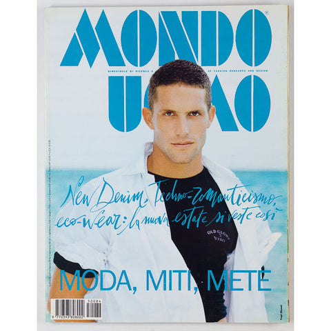 MONDO UOMO Italian Men's fashion 84 1995 Summer DIESEL Techno ECO WEAR
