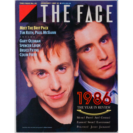 Tim Roth Paul McGann Colin Firth Gary Oldman The Face January 1987