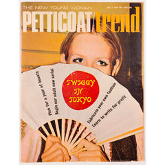 Twiggy in Tokyo Petticoat Trend Magazine 6th January 1968