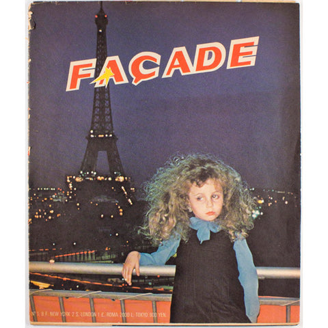 Eva Ionesco Divine Pierre Commoy Facade Magazine Issue Number 1 1976