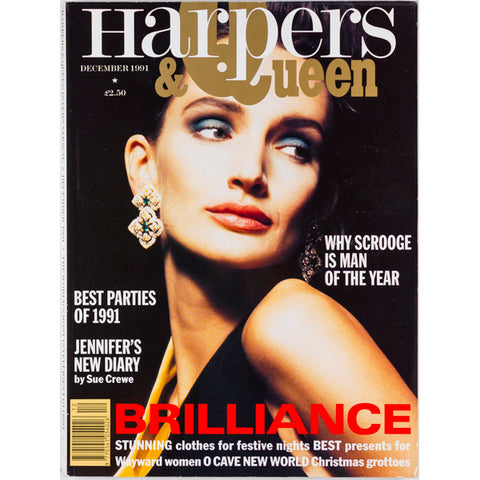 Saffron Aldridge / Paul McCann / Louis Ferard / Jean Paul Gaultier - Harpers & Queen Magazine December 1991