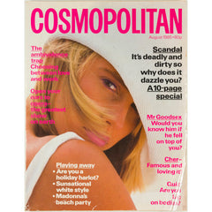 Cher Madonna Cosmopolitan Magazine August 1985