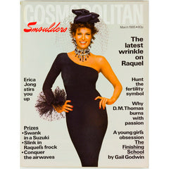 Raquel Welch Gail Goodwin Cosmopolitan Magazine March 1985