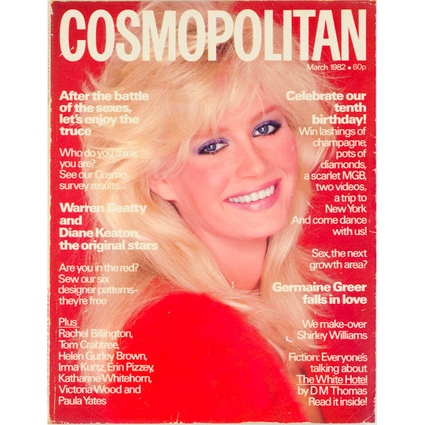 Bitten Knudsen Germaine Greer Cosmopolitan Magazine March 1982