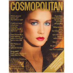 Faye Dunaway Paula Yates Cosmopolitan magazine December 1981