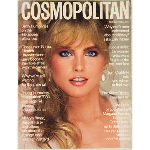 Kim Alexis Barry Humphries Garbo UK Cosmopolitan magazine October 1980