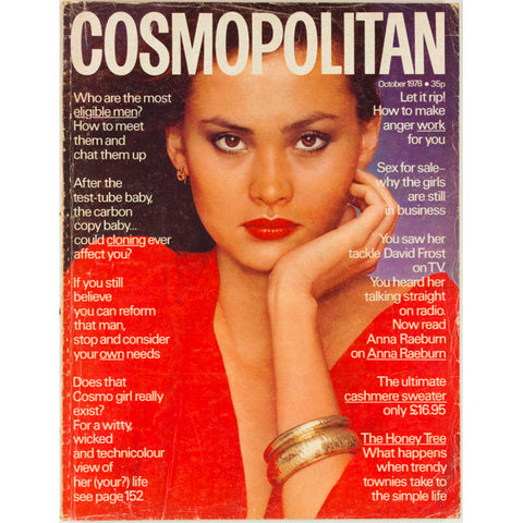 Anna Raeburn Donna Palmer Cosmopolitan Magazine October 1978
