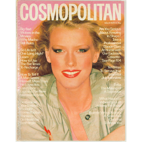 Carrie Nygren Lothar Schmid Cosmopolitan Magazine March 1978