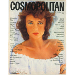 Jacqueline Bisset John Fowles Cosmopolitan Magazine October 1977