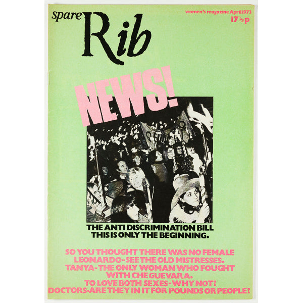Che Rib Poster CHE GUEVARA Bisexuality ANTI DISCRIMINATION SPARE RIB April 1973 ...