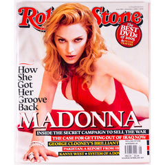 Madonna Kanye West Rolling Stone magazine 1st December 2005