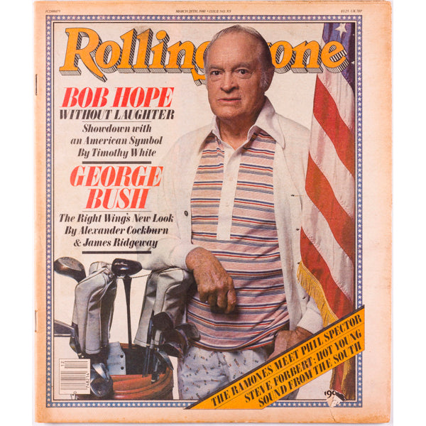 Bob Hope The Ramones Rolling Stone magazine 20th March 1980