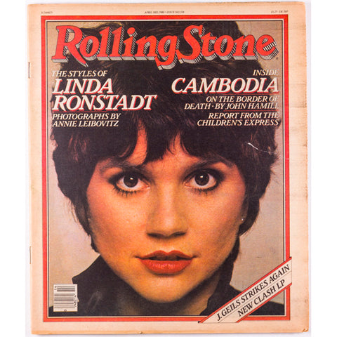 Linda Ronstadt Rolling Stone magazine The Clash 3rd April 1980