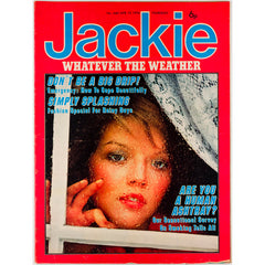 Fashion for rainy days Smoking Survey Jackie Magazine 10th April 1976