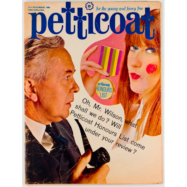 Harold Wilson on the cover Petticoat Magazine 31st December 1966