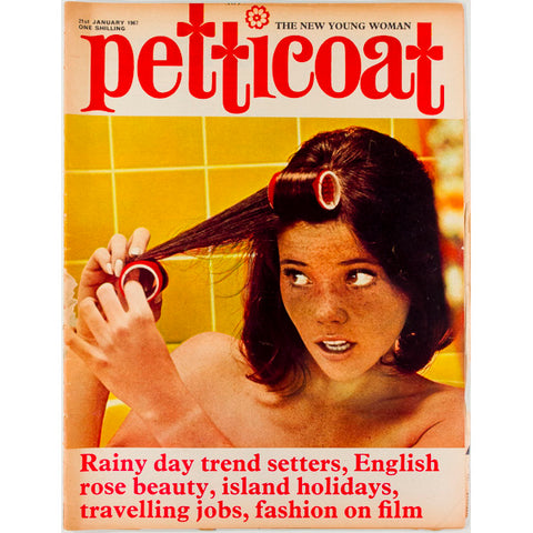 Celia Birtwell PVC Mary Quant Petticoat Magazine 21st January 1967