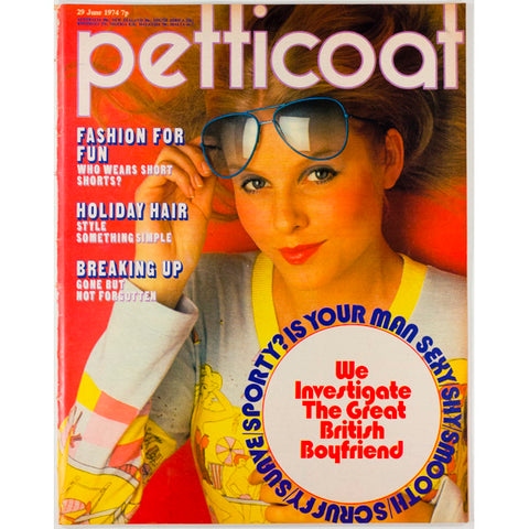 The great British boyfriend Petticoat Magazine 29th June 1974