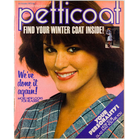 Winter Coat Petticoat Magazine 13th October 1973