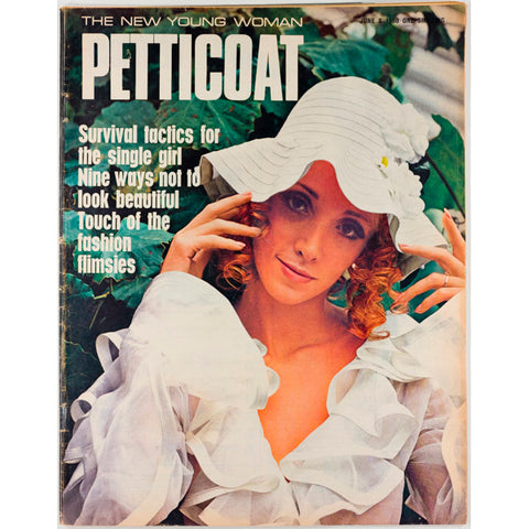 Alice Pollock DAVID HURN Hildebrand BIBA Petticoat Magazine June 1968