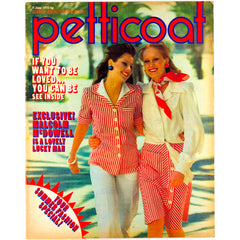 Malcolm McDowell BILL KLEIN Tangier ~ PETTICOAT magazine 9th June 1973