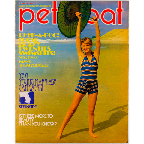 William Klein 'Bill' Swimsuit Beach Petticoat Magazine 2nd June 1973
