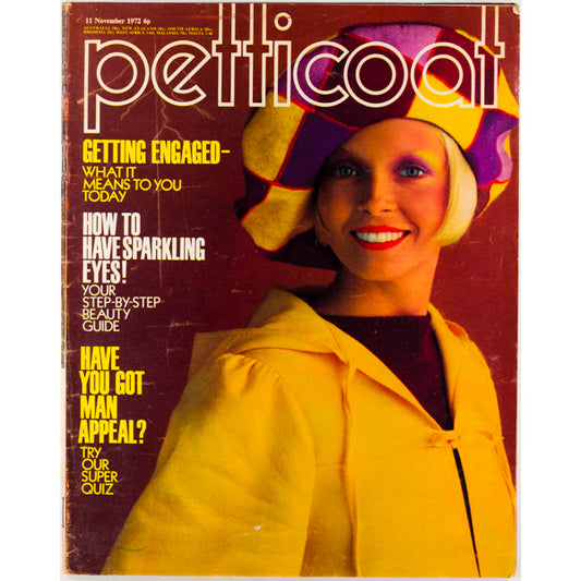 Have you got man appeal? Engaged Petticoat Magazine 11th November 1972