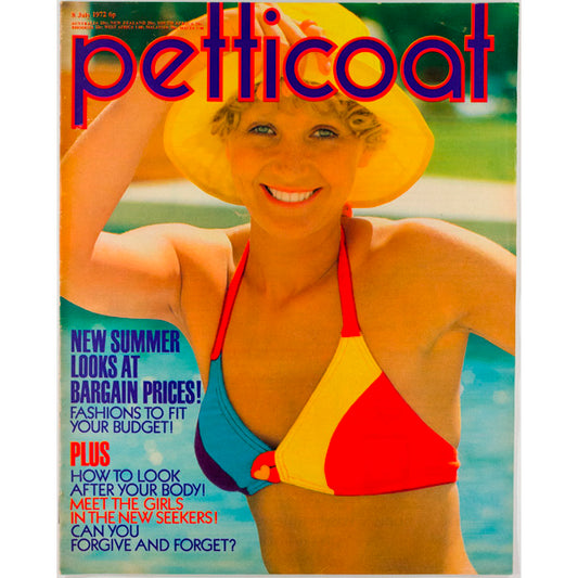 Colour Bikini Petticoat Magazine 8th July 1972