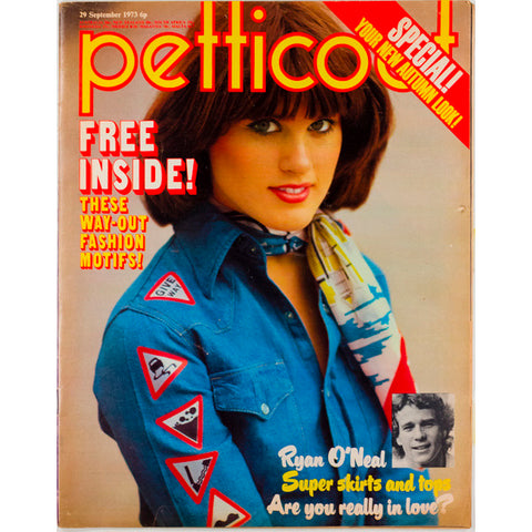 Ryan O'Neal Petticoat Magazine 29th September 1973