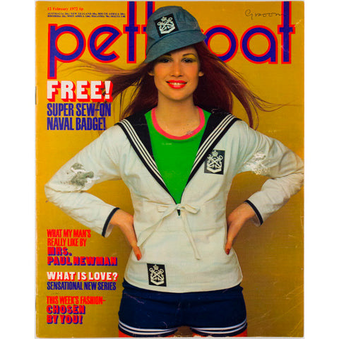 Mrs Paul Newman Joanne Woodward Petticoat Magazine 12th February 1972