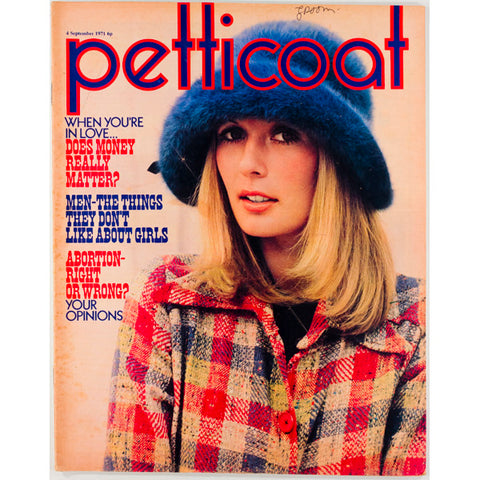 John Hurt Abortion Petticoat Magazine 4th September 1971