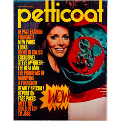 Steve McQueen the real man Wow Jumper Petticoat Magazine 1970