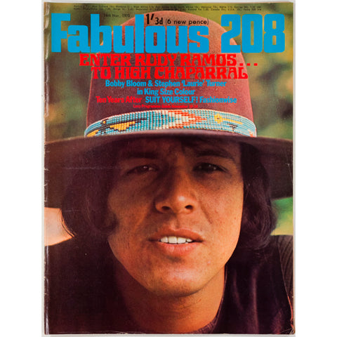 Rudi Ramos The High Chapparal Fabulous 208 magazine 14th November 1970