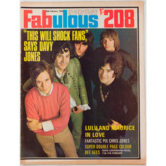 Davy Jones Lulu Chris Jones Fabulous 208 magazine 15th February 1969