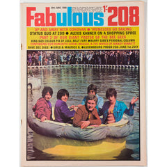 Donovan Status Quo The Bee Gees Fabulous 208 Magazine 29th June 1968