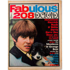 Davy Jones George Best Fabulous 208 magazine 25th November 1967